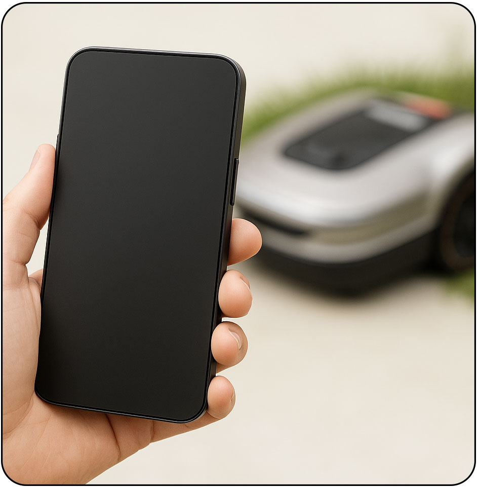 Sterowanie robotem Sunseeker X3 przez aplikację